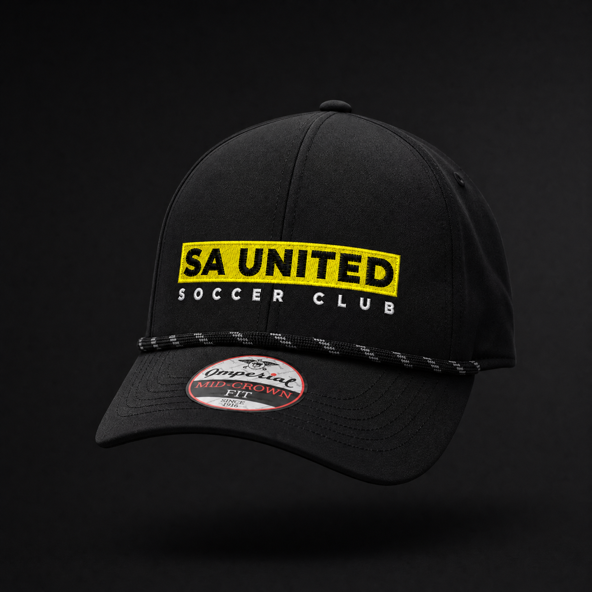 SAU Core | Black Performance Rope Hat