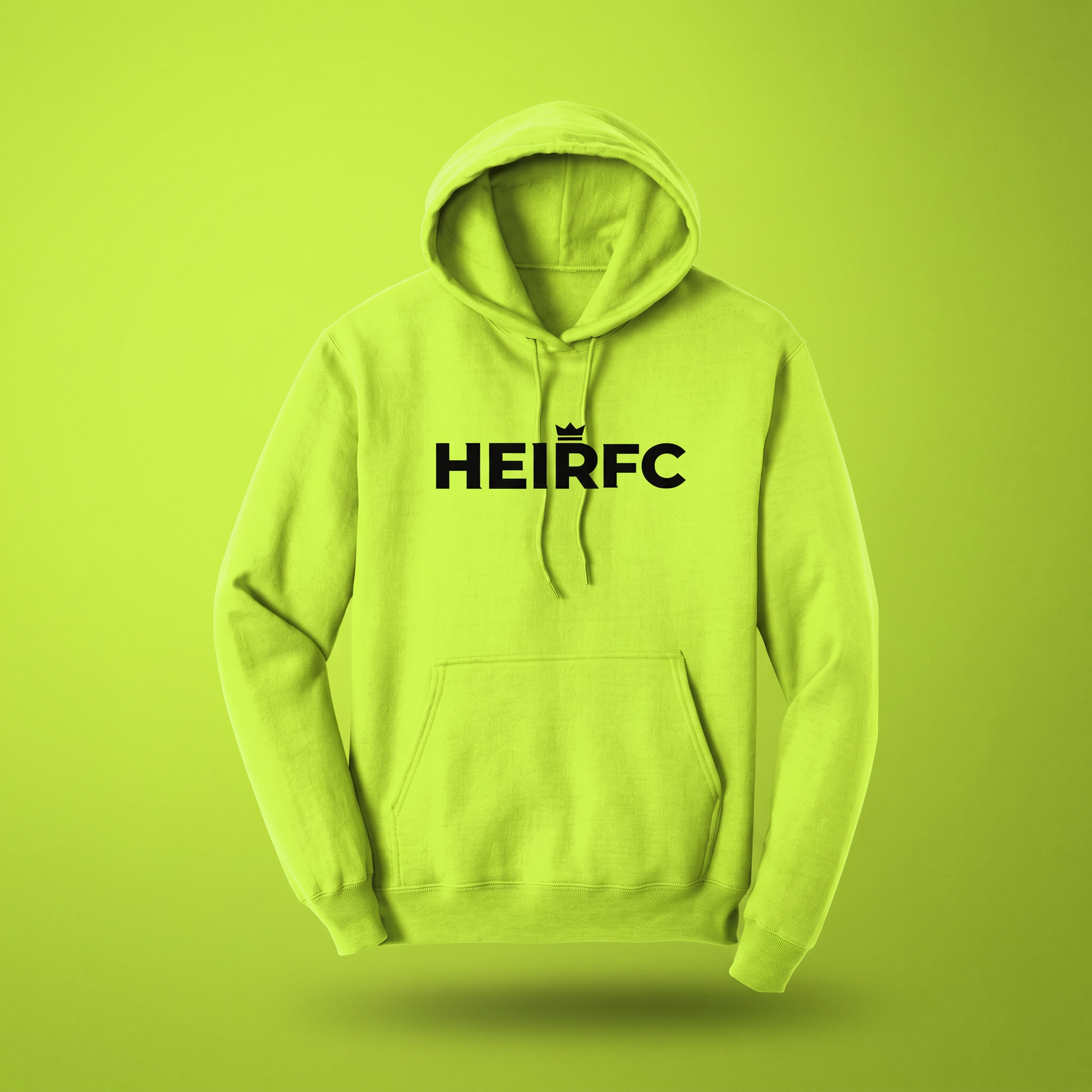 Heir FC Neon Core Fleece Pullover Hoodie