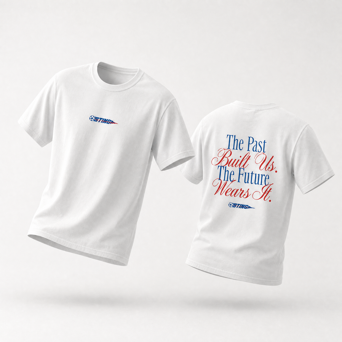 Sting Legacy Collection | Youth Past Built Us Tee | White – back view