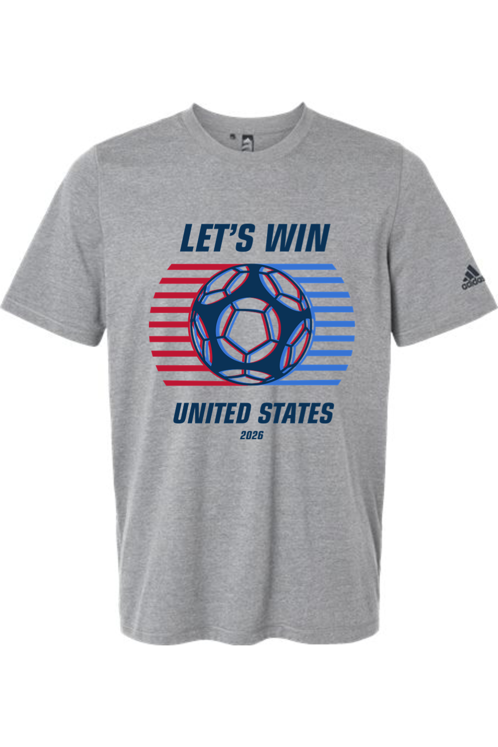 USA Let's Win | Adidas Blended T-Shirt