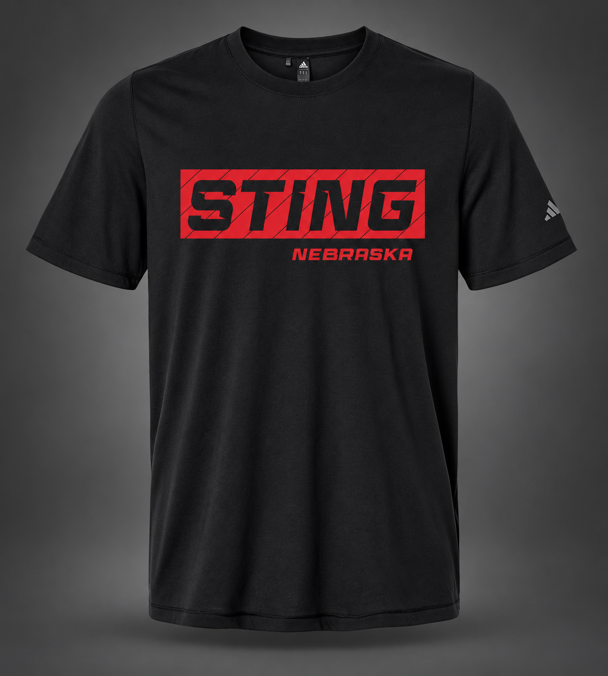Sting 25 adidas Blend Nebraska Sideline Tee