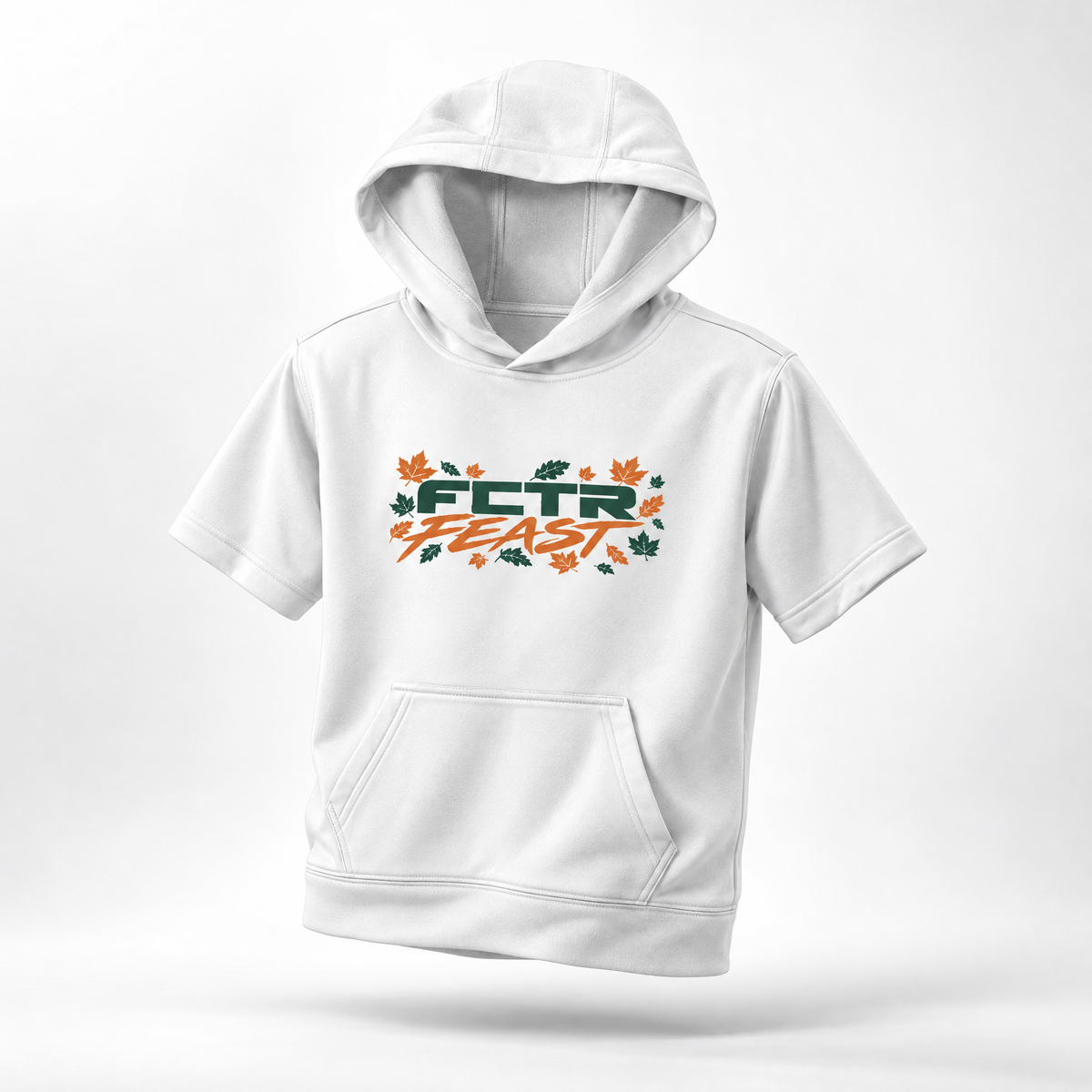 FCTR Feast | Youth Falling Leaves Short Sleeve Hoodie