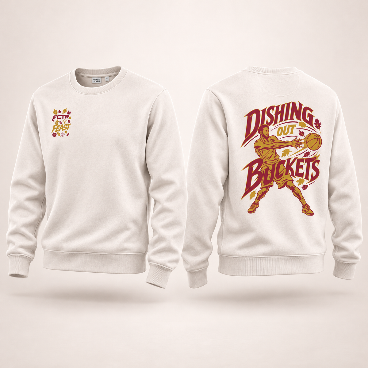 FCTR Feast | Adult Dishing Out Buckets Sweatshirt