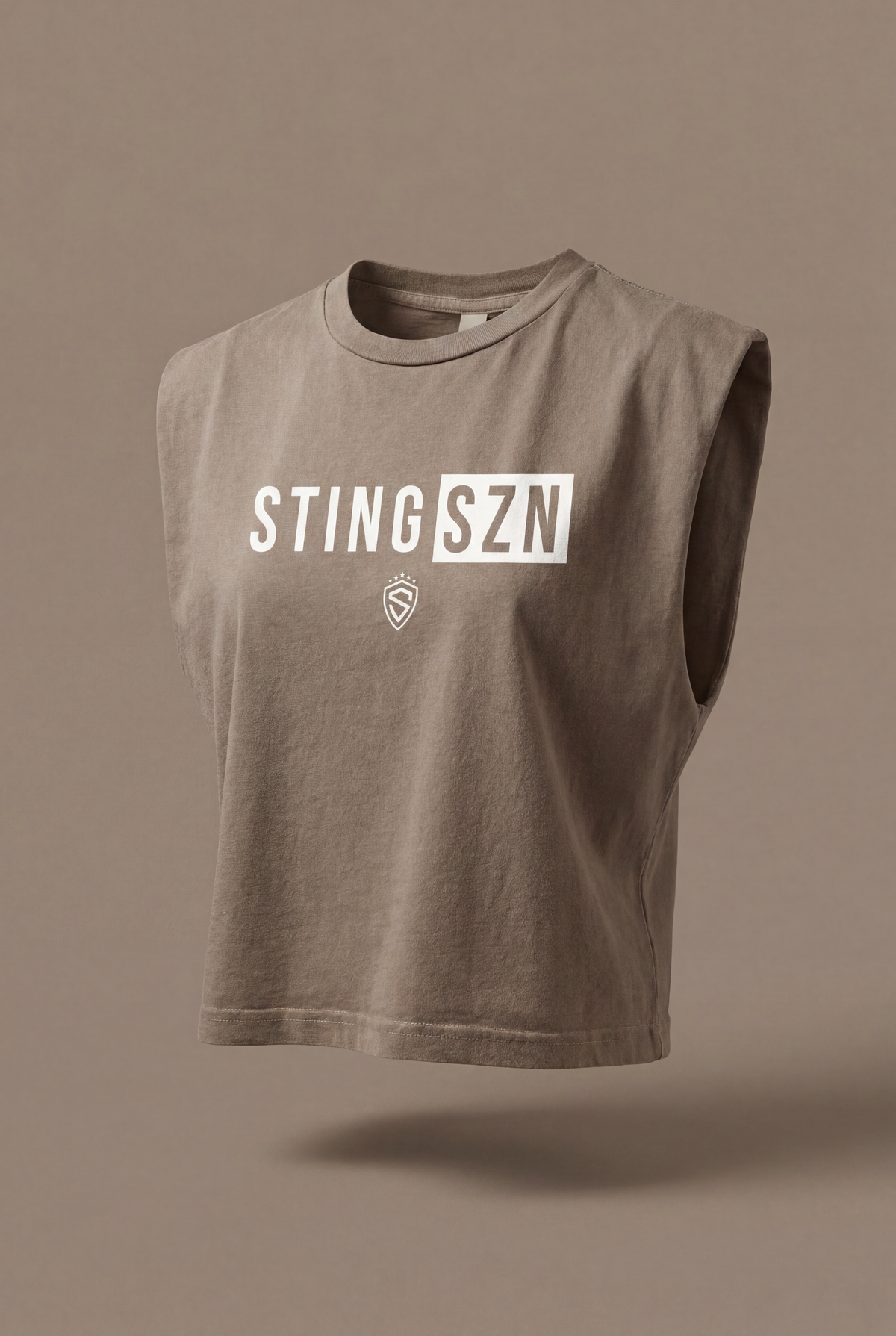 Sting SZN | Neutral Women's Muscle Tee – alternate view 3