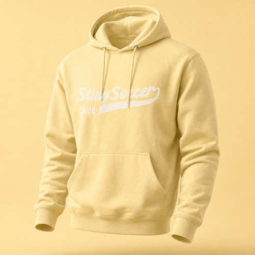 Sting Retro Collection | Youth Varsity Hoodie | Pigment Yellow