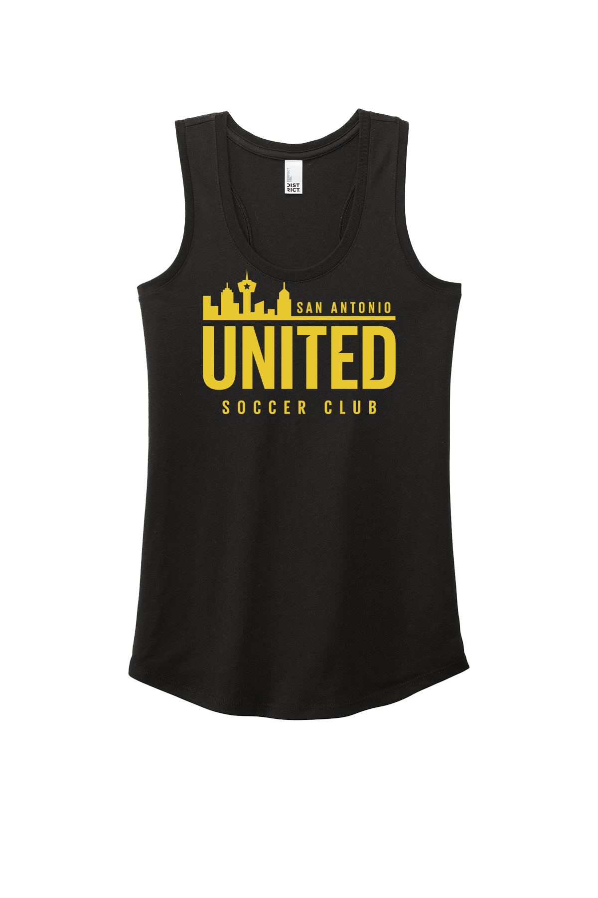 SA United 25 Racerback Tank - Black