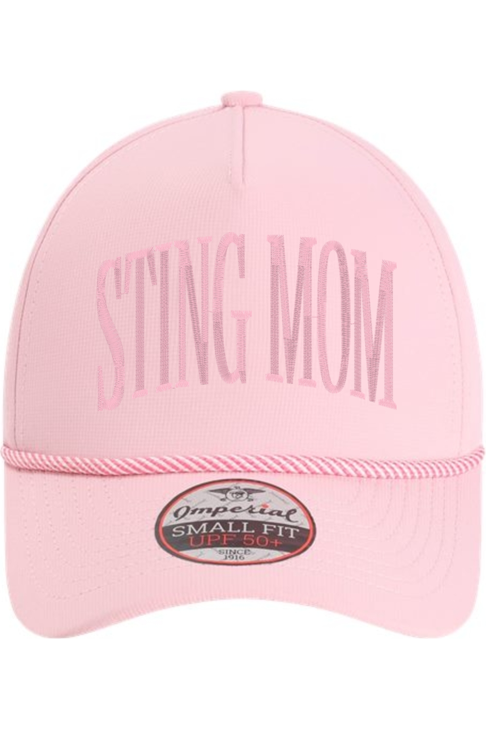 Sting Soccer | 'STING MOM' Pink Embroidered Rope Hat