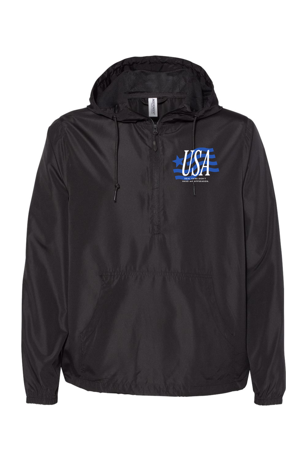 United States | Lightweight Quarter-Zip Windbreaker Pullover Jacket