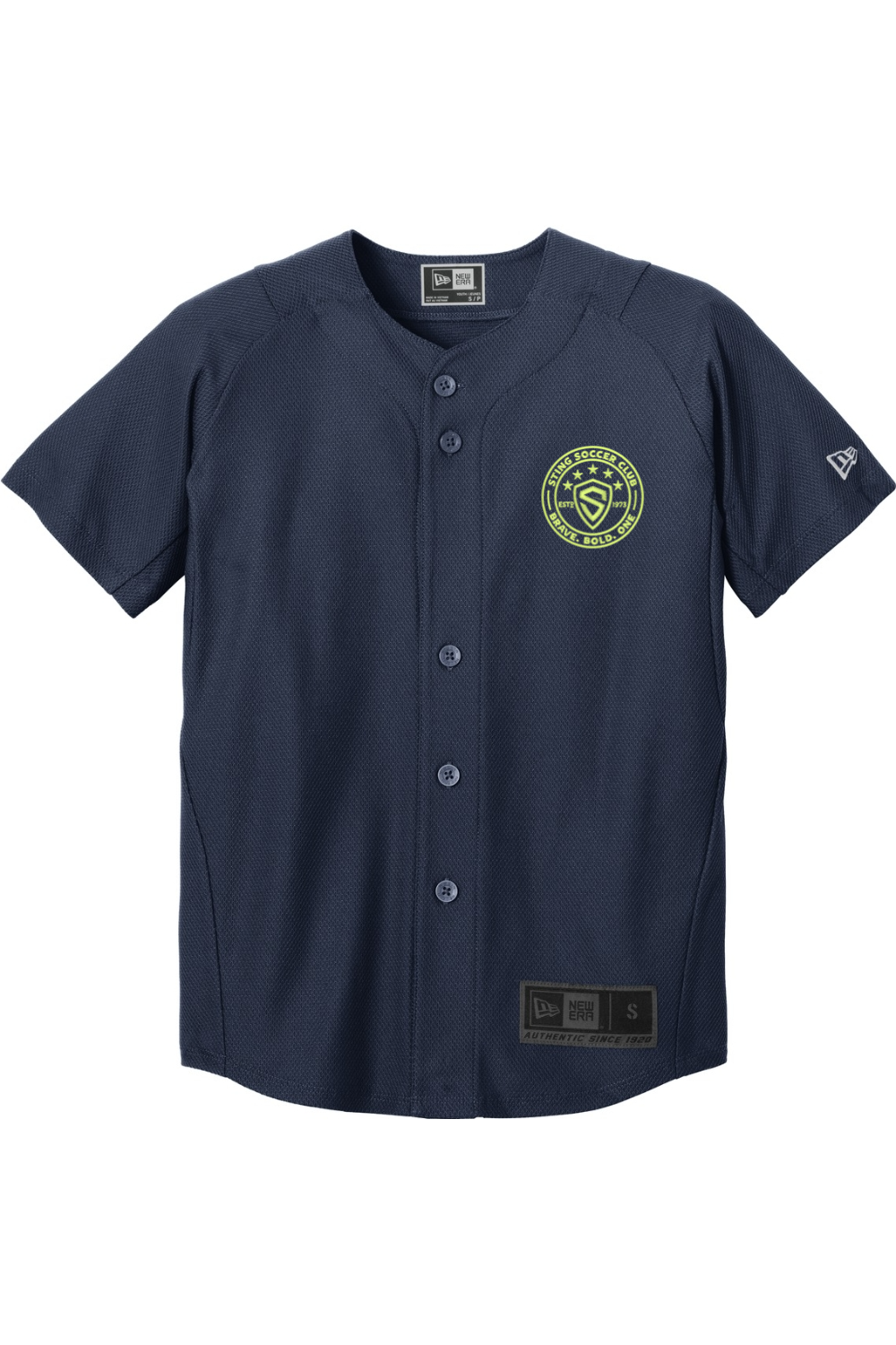 Sting Soccer Sideline | Youth New Era Full-Button Jersey