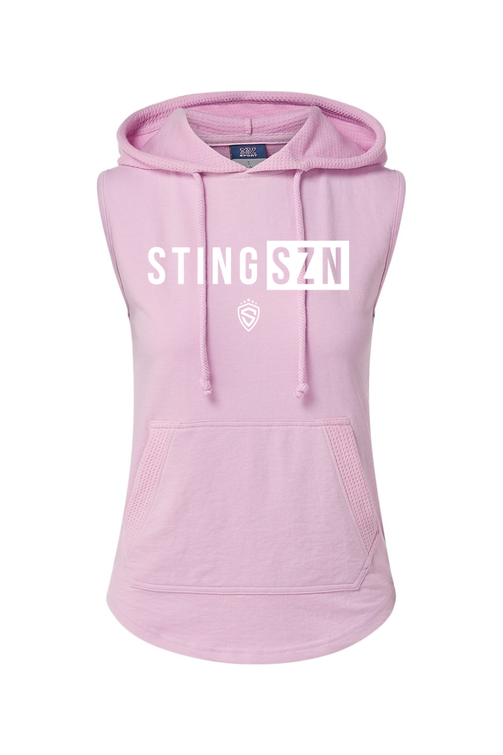 Sting SZN | Ladie's Sleeveless Hooded Sweatshirt
