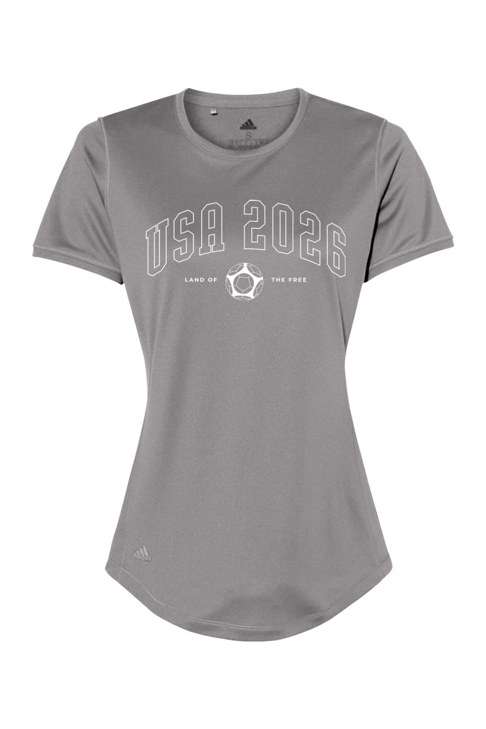 USA Land of the Free | Adidas Women's Sport T-Shirt