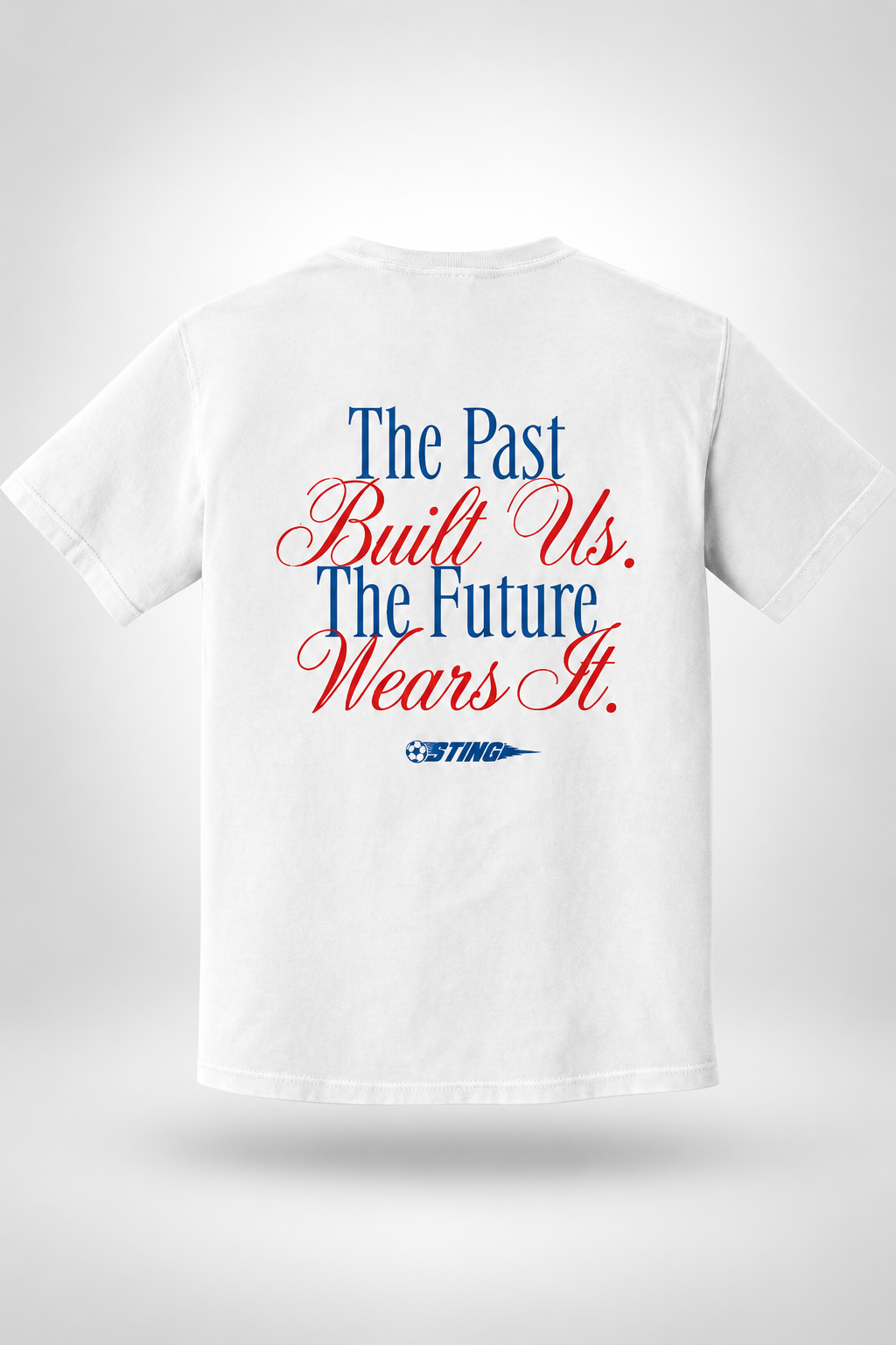 Sting Legacy Collection | Youth Past Built Us Tee | White – alternate view 2